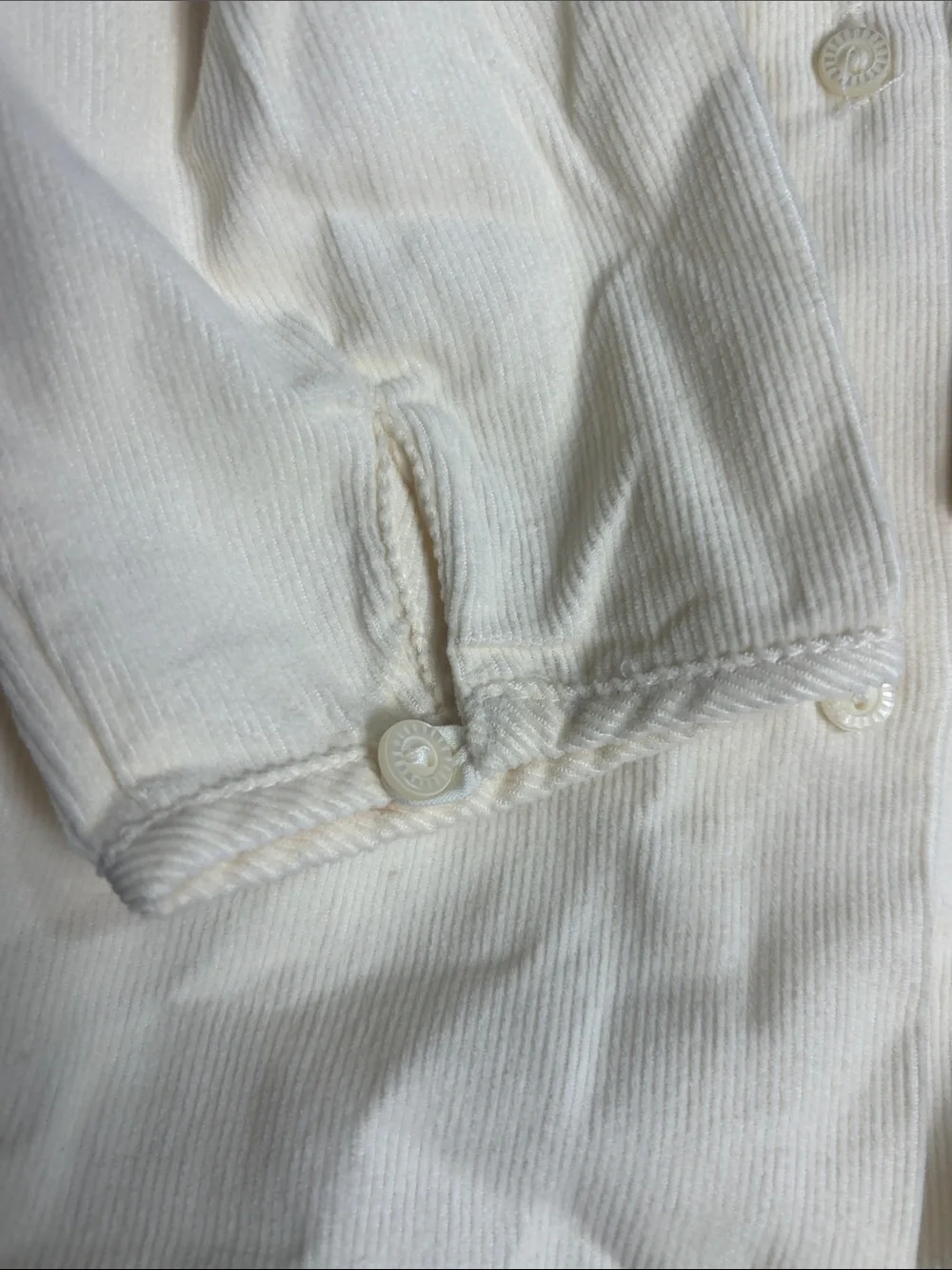 Ralph Lauren Ivory Baby Dress with Lace Accents